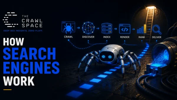 How search engines discover, crawl, index, and rank web pages.