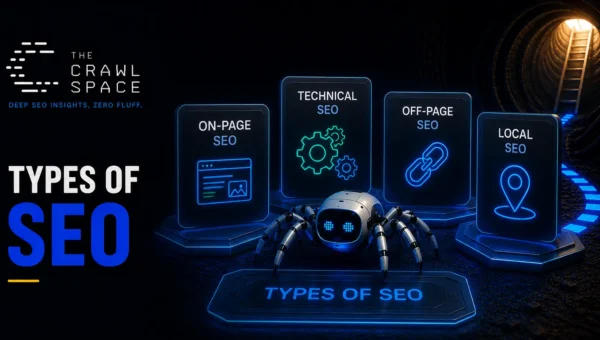 Types of SEO — On-Page, Technical, Off-Page & Local SEO | The Crawl Space Digital