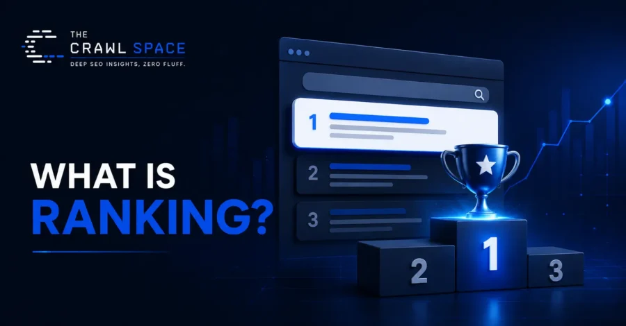 Search rankings showing how web pages are positioned in search results.