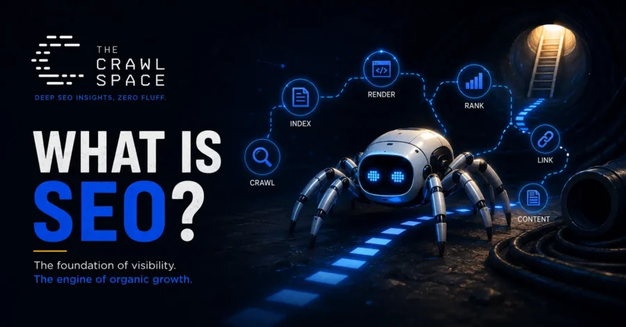 What is SEO? The Crawl Space Digital explains how search engine optimization helps websites improve organic search visibility.